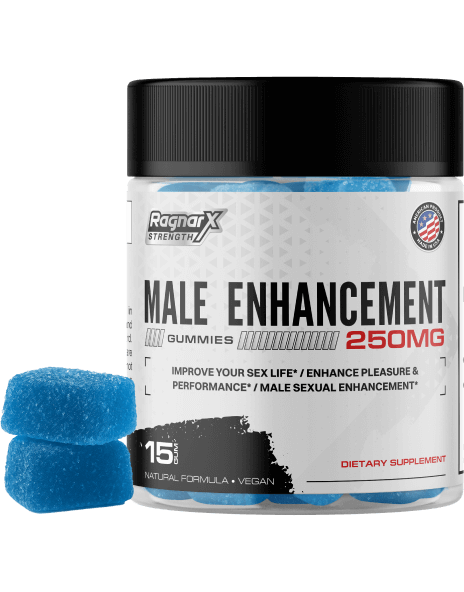 TruRelieve Male Enhancement Gummies 250mg bottle